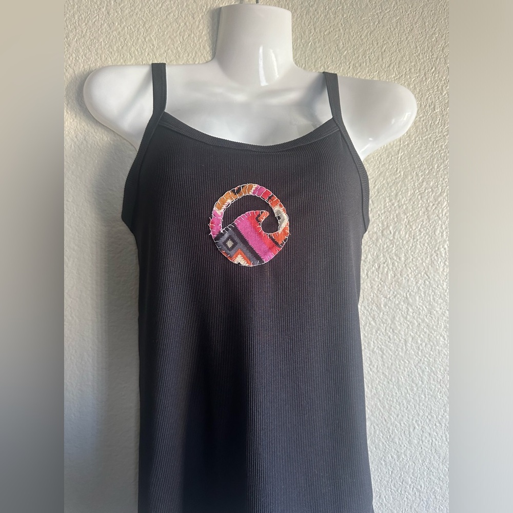Hand Sewn Wave Tank Top